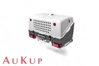 Hundebox TowBox V1 auf Anhängerkupplung AHK grau