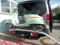 Kleinkraftradtrger auf AHK fr Wohnmobile