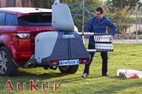 Gepckbox  Towbox  auf AHK Fiat Wohnmobile