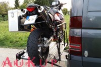 Motorradtrger Mercedes Sprinter 901-905 KURZ 300kg mit AHK ***