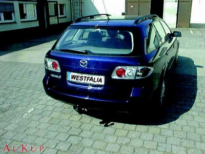 Anhängerkupplung fest Für Mazda 6 Kombi GY 2003-2008+E-SATZ 13p SPEZIFISCH 