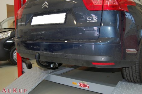 UmbraRimorchi Citroën C5 Break Kombi 2001-2008 AHK Abnehmbare Anhängerkupplung mit 13p Spezifischer E-Satz UT070COR35ZCM/WS21030005DE1 