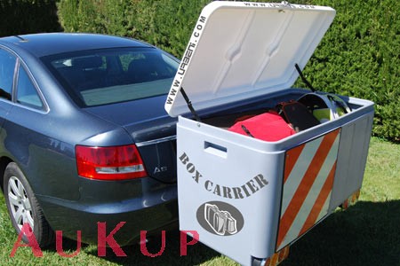 Gepäckbox für Anhängerkupplung - Aukup