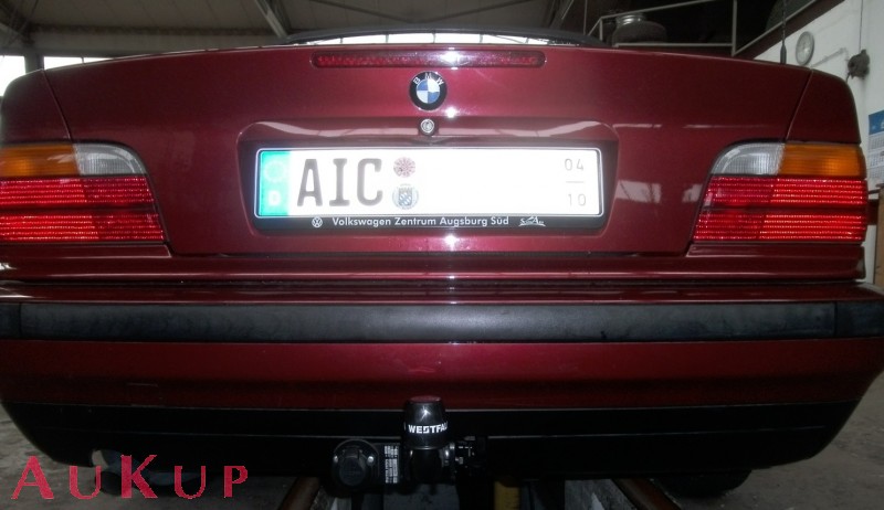 ohne M3 1991-1999 Anhängerkupplung AHZV AHK ES13 BMW E36 4D Kombi Coupe Cabrio