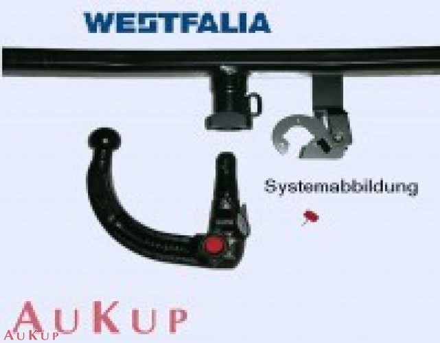 Westfalia abnehmbare Anhängerkupplung benutzen AUDI A1 Sportback  Kugelstange Montage Anleitung 