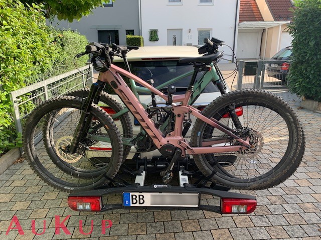Transportbox für Fahrradträger (Anhängerkupplung) – Westfalia