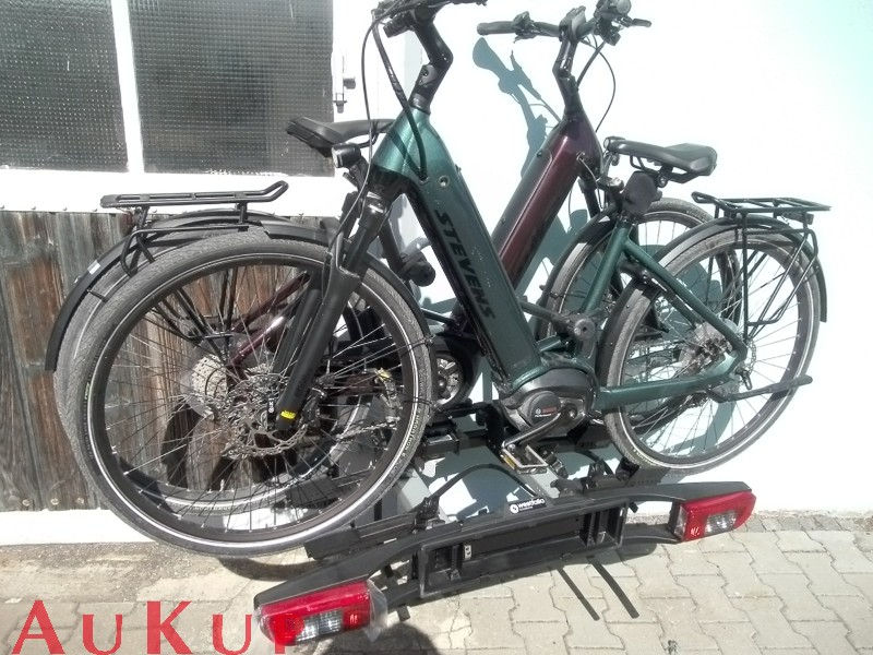 Fahrradträger auf Anhängerkupplung Westfalia BC80 - Aukup